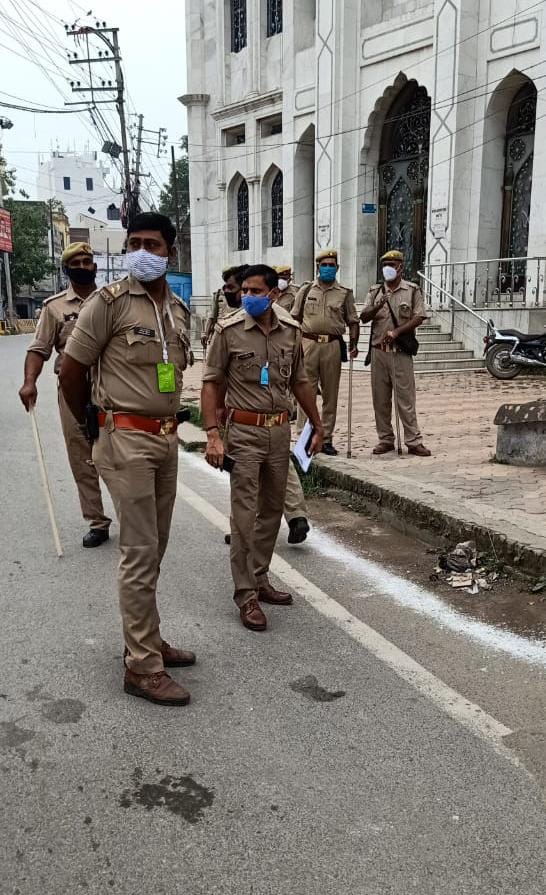 Bakrid 2020: security system in Varanasi, Bakrid is being celebrated today