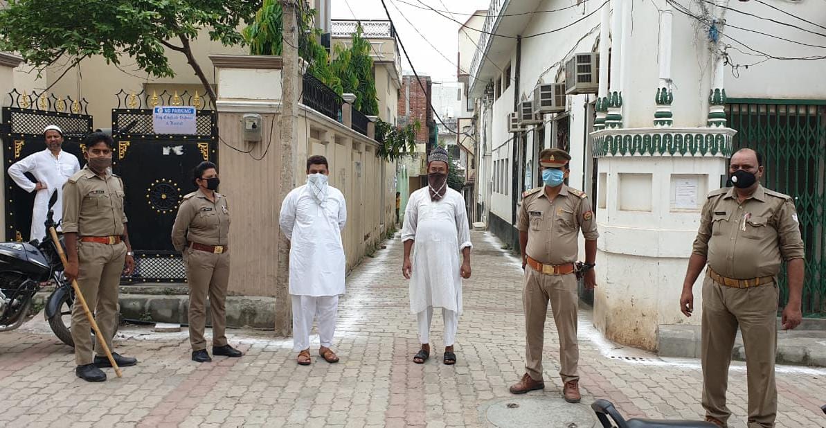 Bakrid 2020: security system in Varanasi, Bakrid is being celebrated today