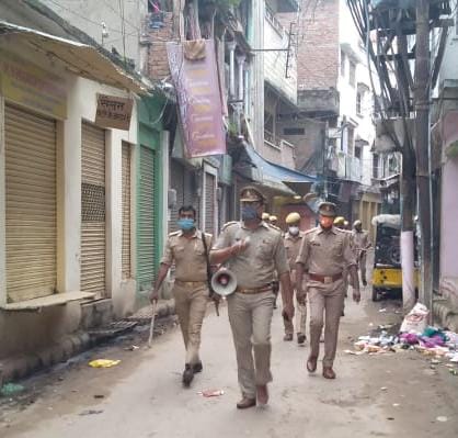 Bakrid 2020: security system in Varanasi, Bakrid is being celebrated today