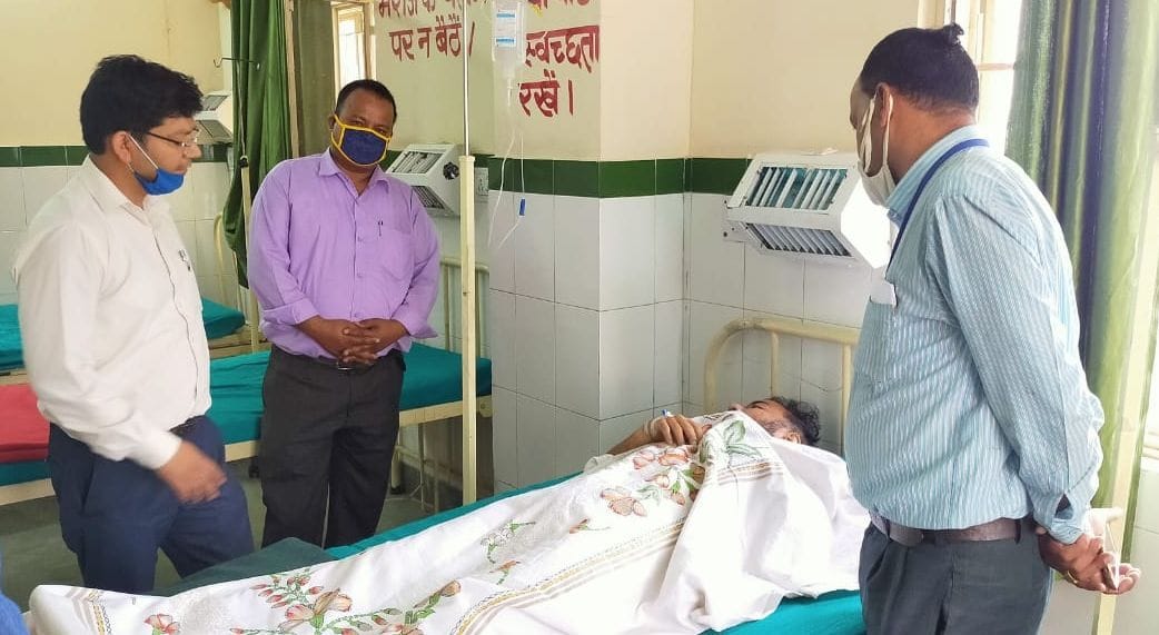 ADM Ijured in Bageshwar