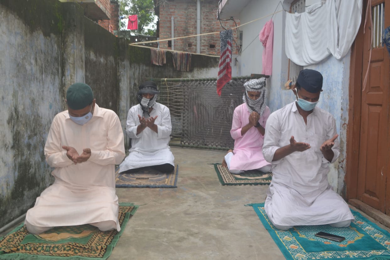 namaj conduct in home on the occasion of bakreed