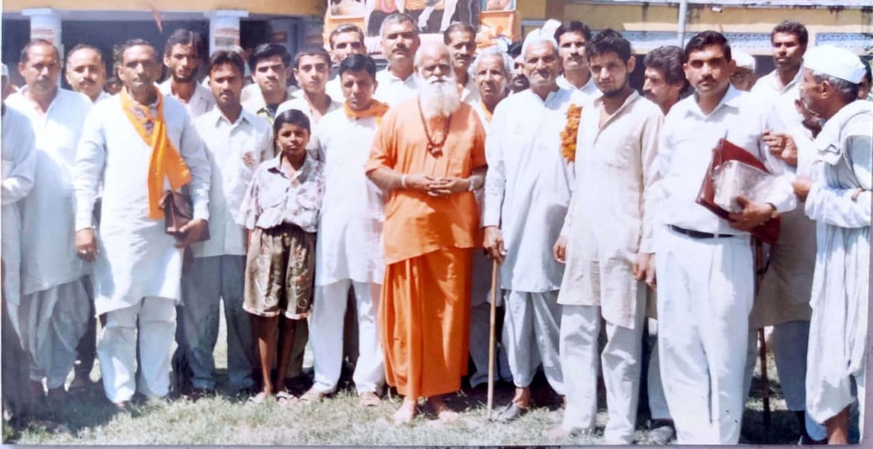 Temporary jail was built in Digambar Jain Inter College, Jai Shriram written on every wall