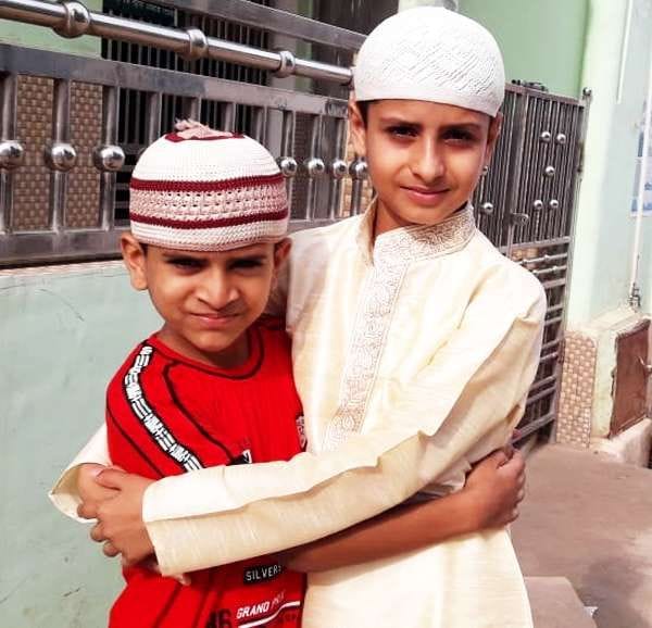 Prayer for relief from Corona after Bakrid prayers in mahoba