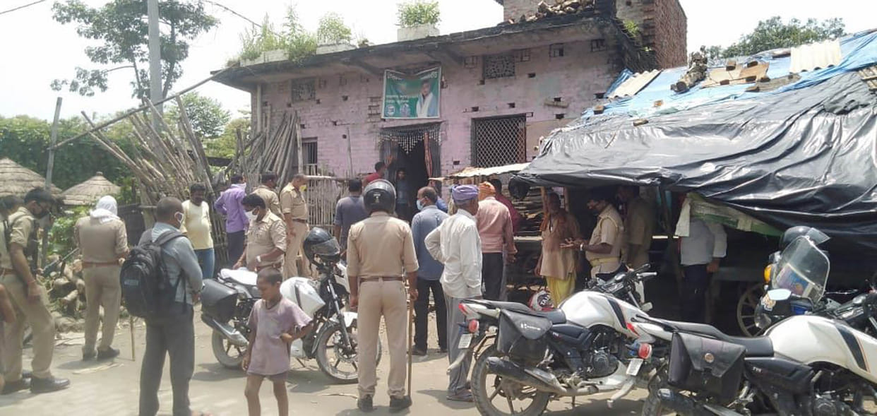 death due to shock of rampage