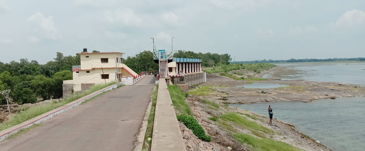 Lac of water in govind sagar