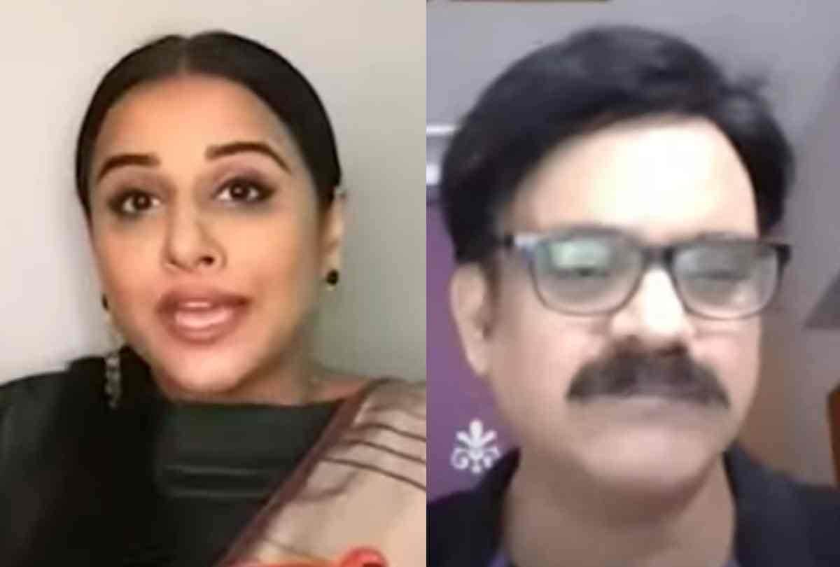 Vidya Balan speaks to Pankaj Shukla on Shakuntala Devi Amitabh Bachchan Paa Mission Mangal & Corona