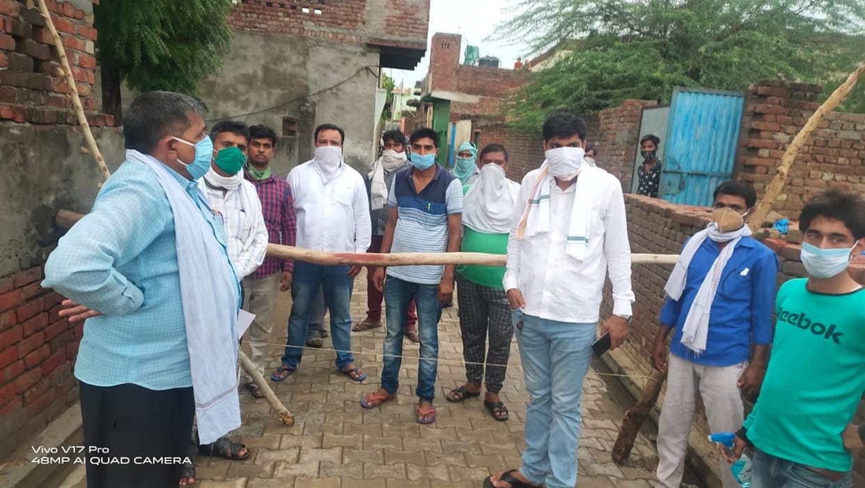 Hathras: BSF jawans and laborers turned out to be Corona positive in Bilara and Bisawar