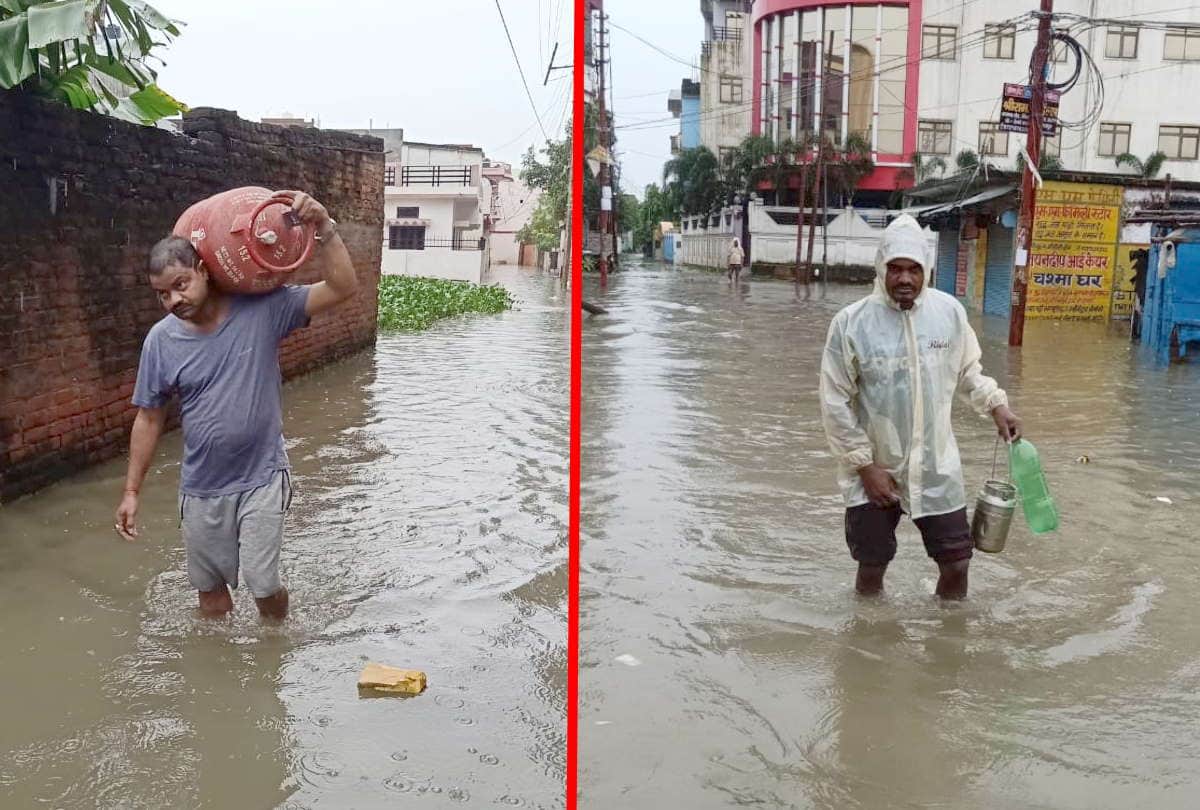 Gorakhpur UP Weather Forecast News update in Hindi heavy rain
