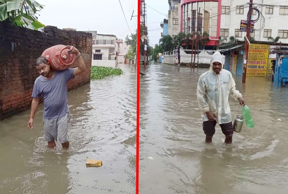 Gorakhpur UP Weather Forecast News update in Hindi heavy rain