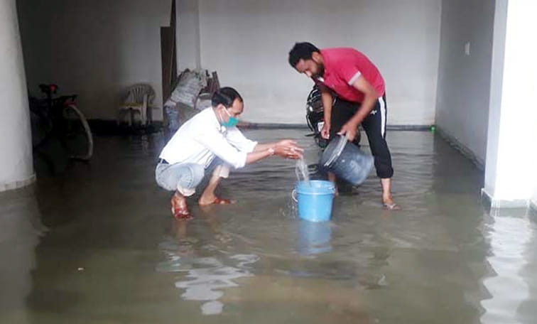 Water entered many factories' campus, loss of millions