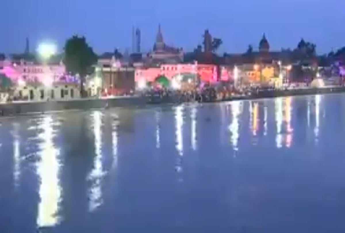 ayodhya decocarted before ram janm bhoomi poojan see video