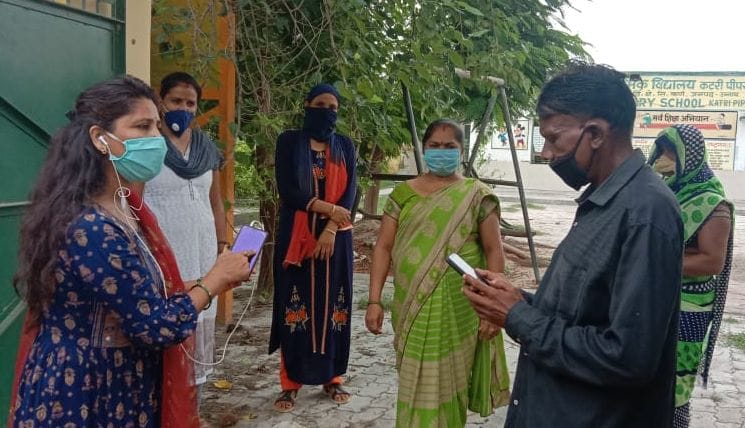 Students will learn to speak Hindi and English through the Read Elang app