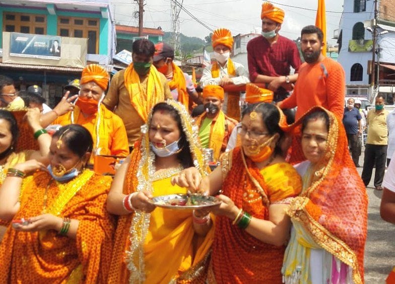 Sent the mud of five temples and water of Rameshwar Ghat to Ram temple