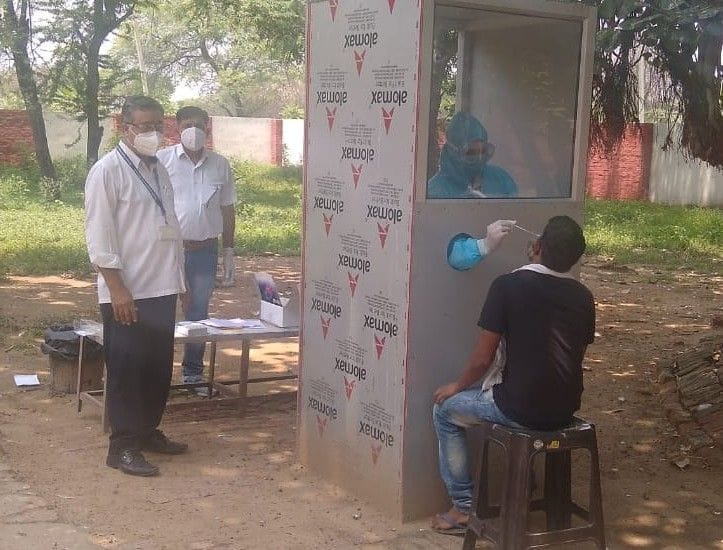 8 new corona patient in Bhiwain