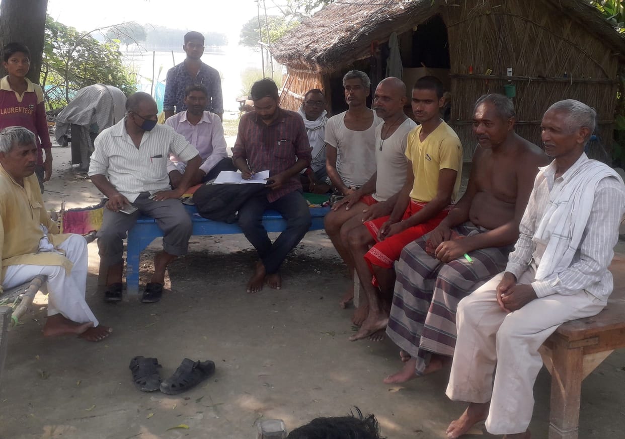 Increased water level of Ghaghra, troubles of Devara residents increased