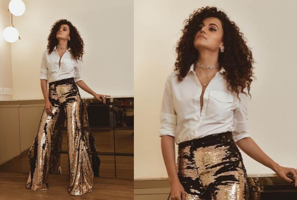 taapsee pannu birthday become glamorous butterfly in filmfare awards 2020