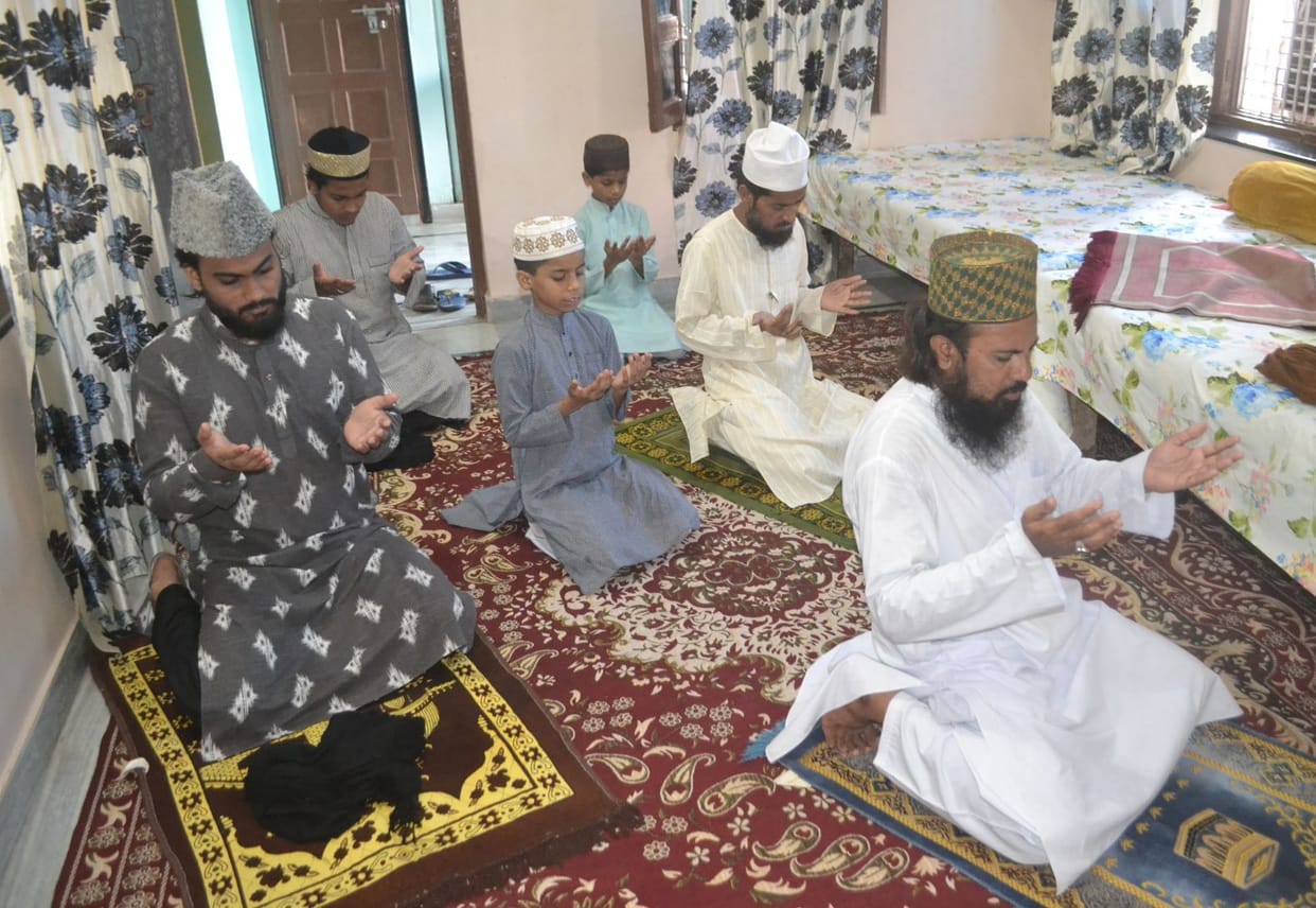 Eid-ul-Azha prayers in homes