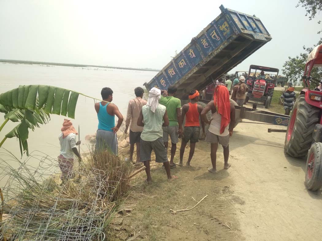 gradually shorten ahiraulidan due to flood
