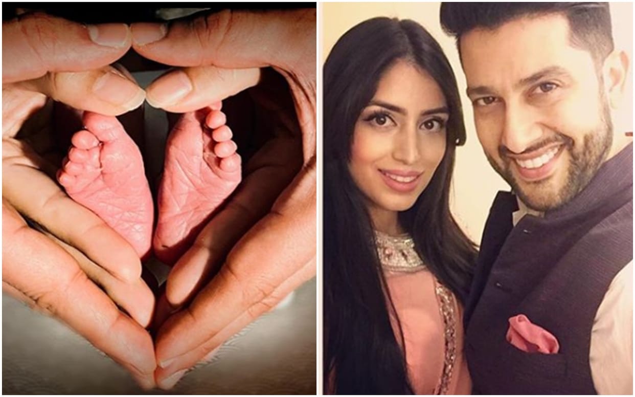 Aftab Shivdasani And Nin Dusanj Blessed With A baby Girl Shares Beautiful Picture
