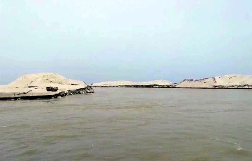 ganga water level increase