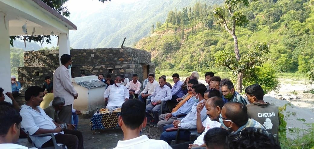 Meeting of Almora MLA