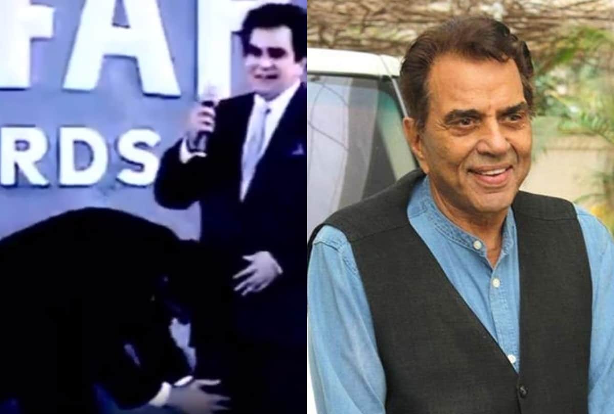 Dharmendra shared his throwback video actor Dilip Kumar praised him