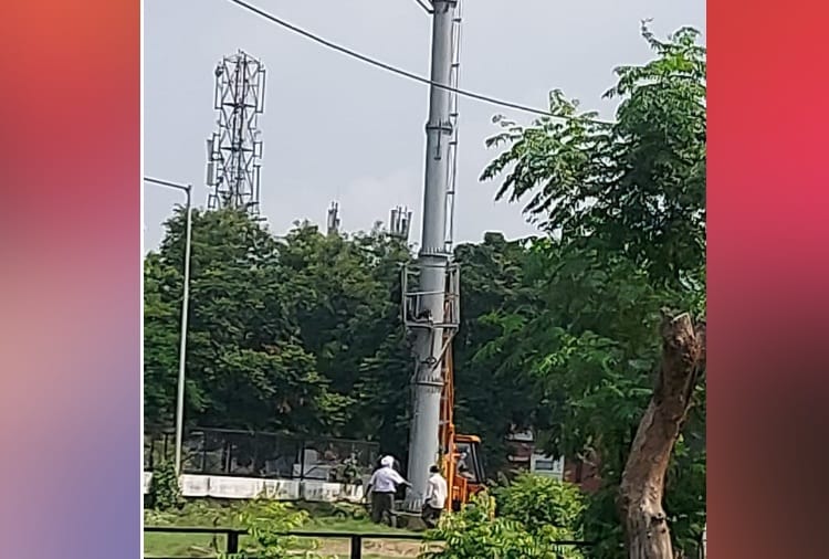 Nagar Nigam Chandigarh Takes Action Against Airtel Tower