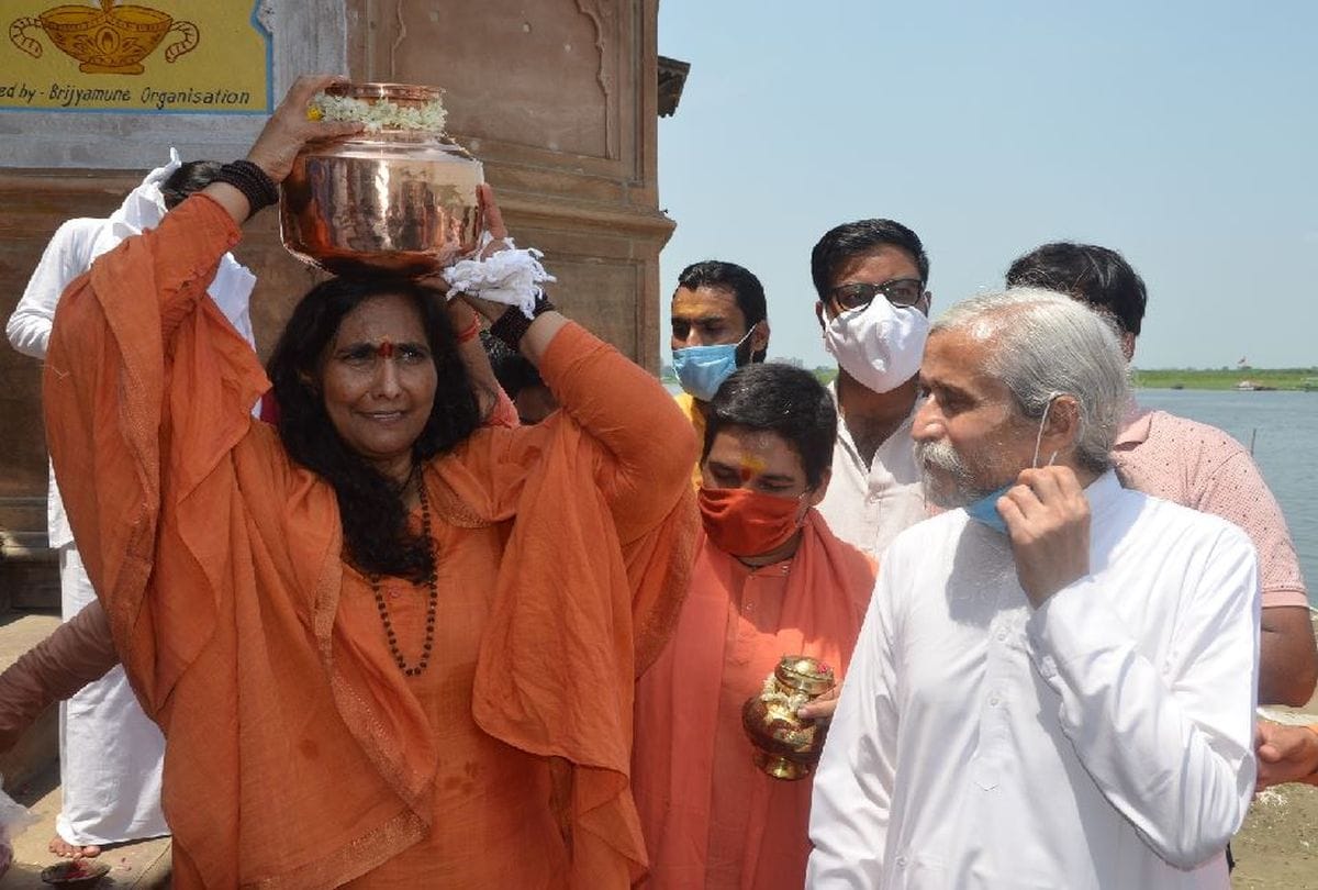 Ram Mandir: Sadhvi Ritambhara Will Go Ayodhya With Yamuna Jal And Braj Raj
