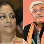 वसुंधरा राजे-गजेंद्र सिंह शेखावत (फाइल फोटो)