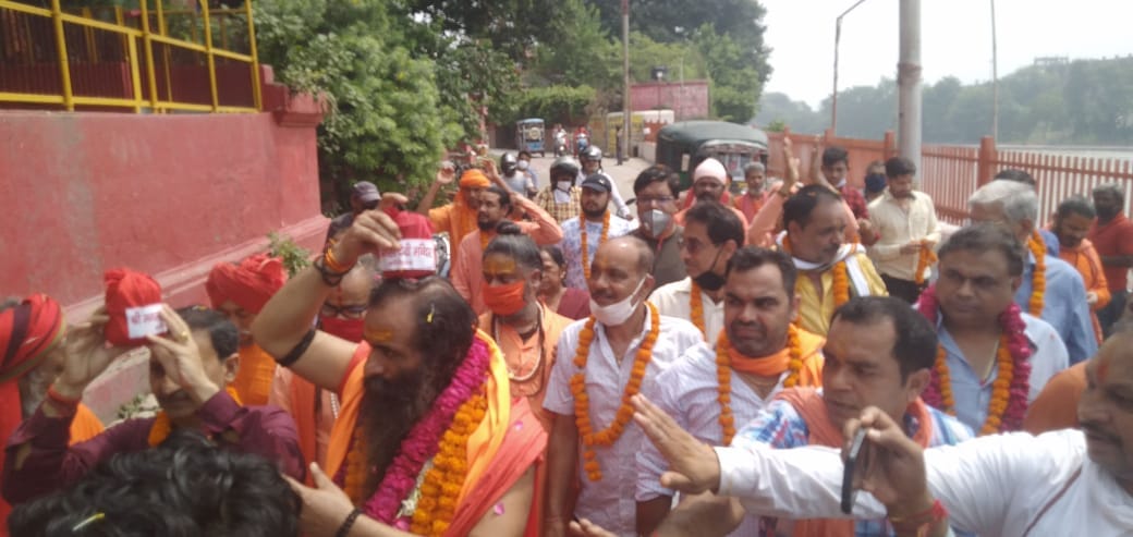 Shriram temple bhoomi pujan: Saint journey from Haridwar begins
