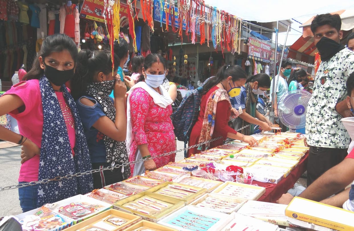 Rakshabandhan today: sisters bought indigenous ash