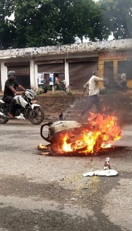 SUV crushes dairy operator one km short of scooty fire
