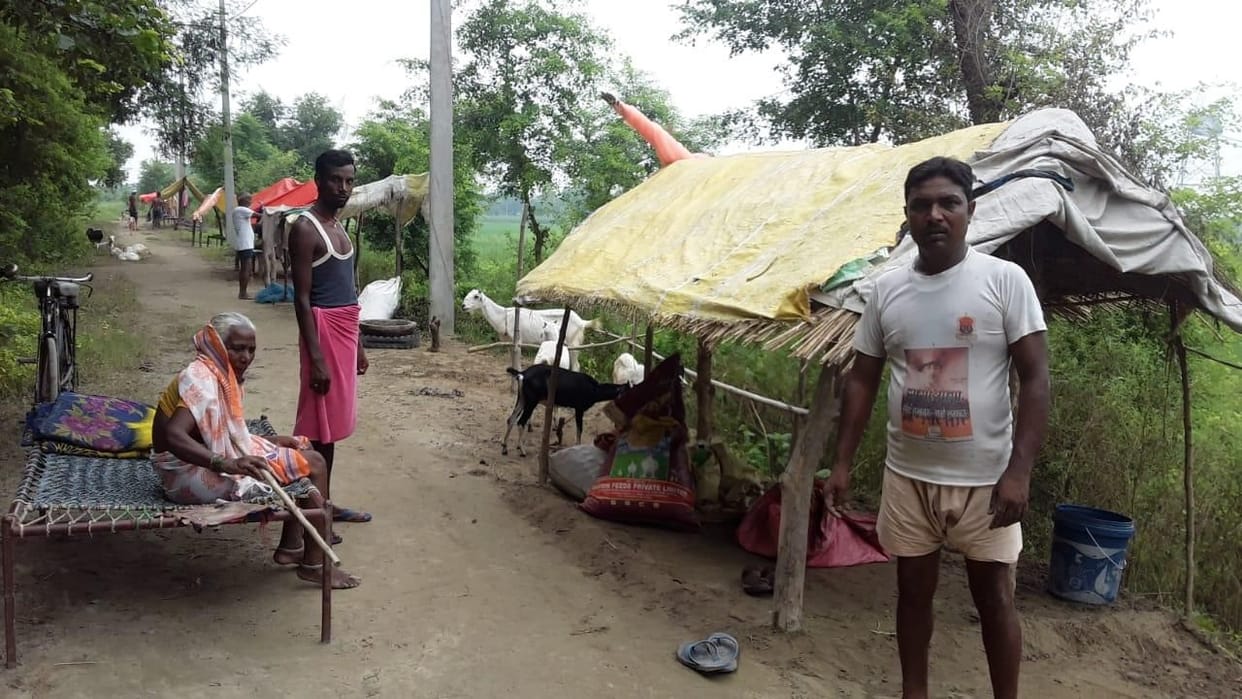flood havoc in basti