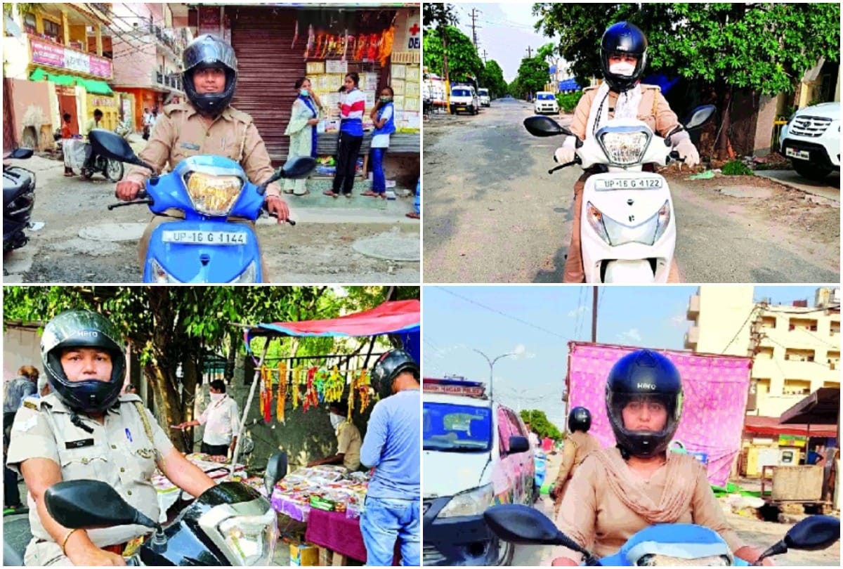 noida commissionerate Police has formed a new patrolling team Swayam sidh, to curb crime against women