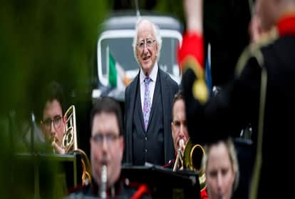 आयरलैंड के राष्ट्रपति माइकल डी हिग्गिंस