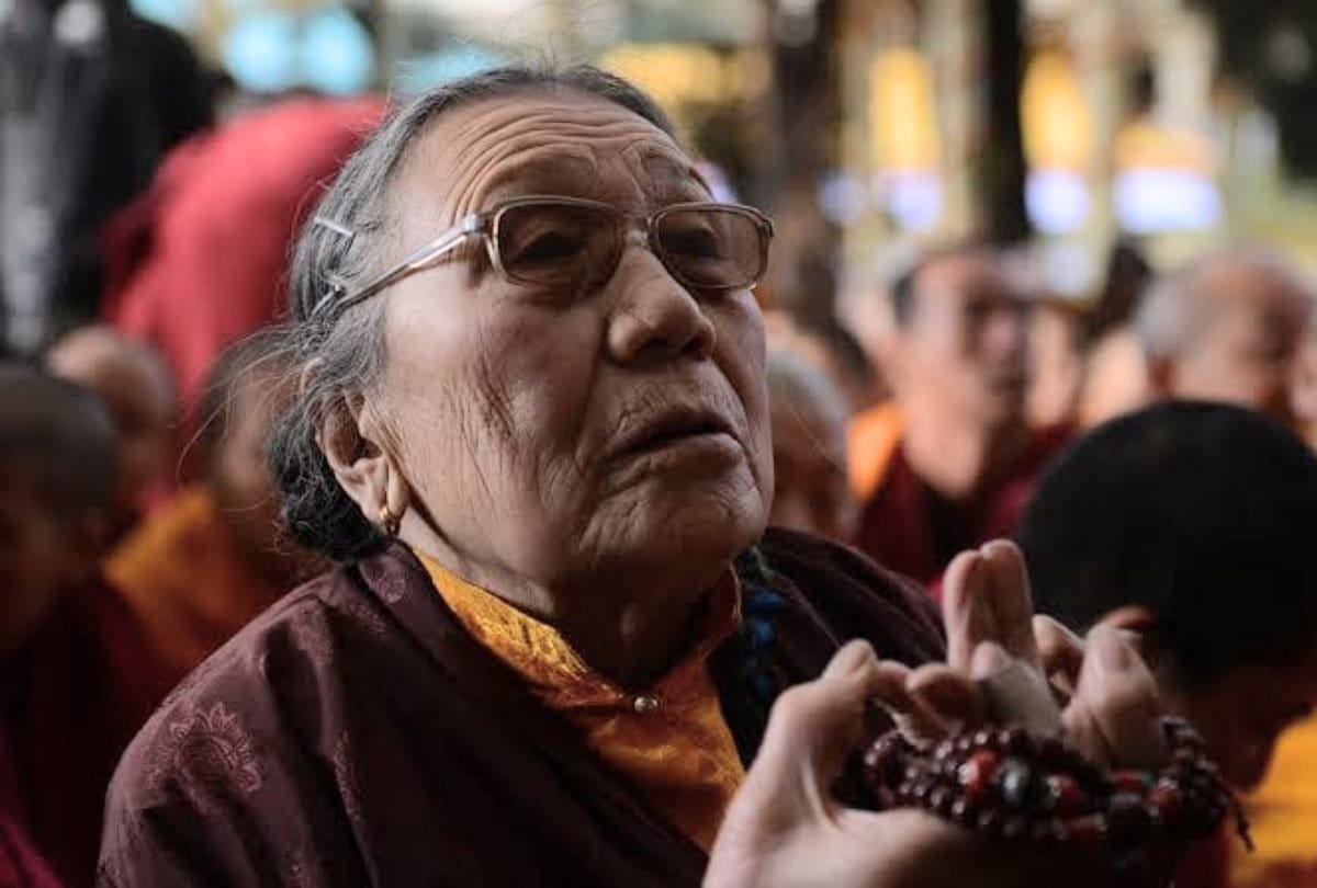 Ama Adhe passes away in  mcleodganj Himachal Pradesh