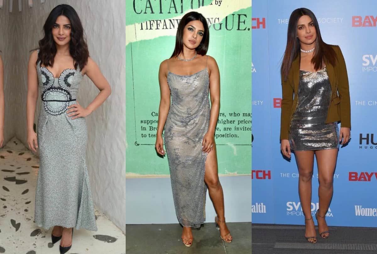 priyanka chopra looks beautiful stunning glamorous in silver outlets priyanka chopra images wallpaper instagram