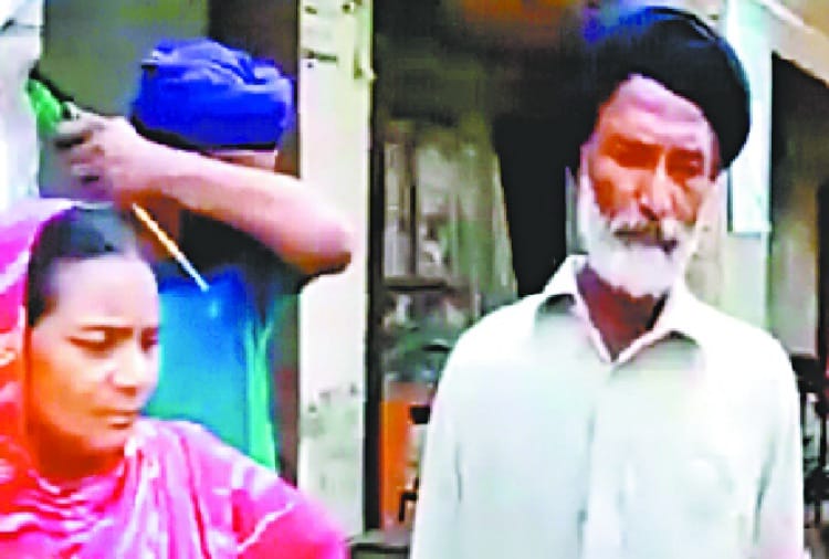 A woman saved her husband's life in Amritsar of Punjab