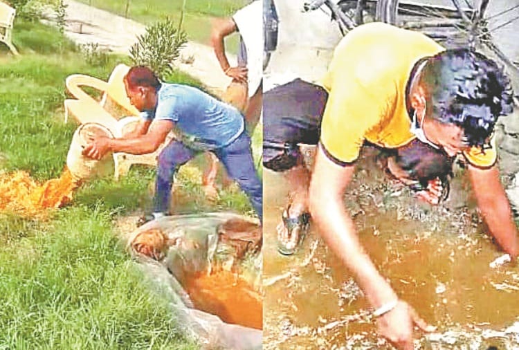 Illegal liquor recovered in Many places of Punjab