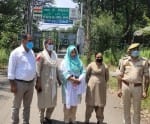 कश्मीर के उड़ी से पीओके गई महिला को चक्कां दा बाग से लौटाया।