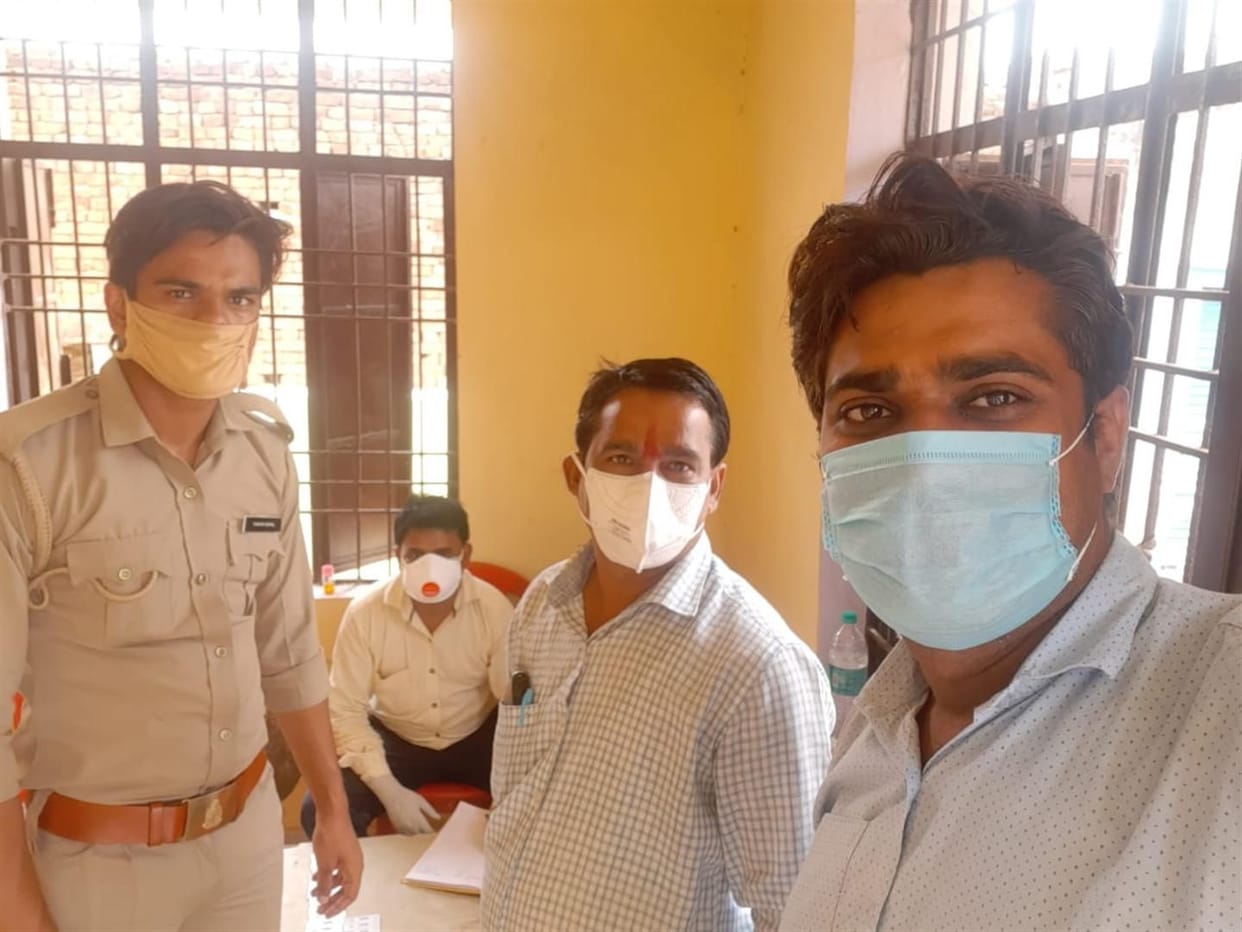 125 rapid test in Bisawar, 20 sample sent to lab