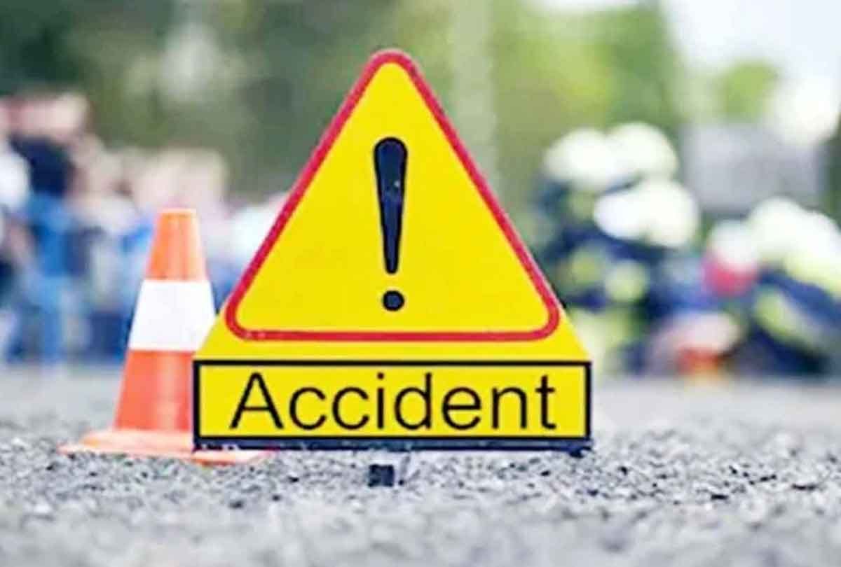 vehicle collision killed bike rider, father and son injured