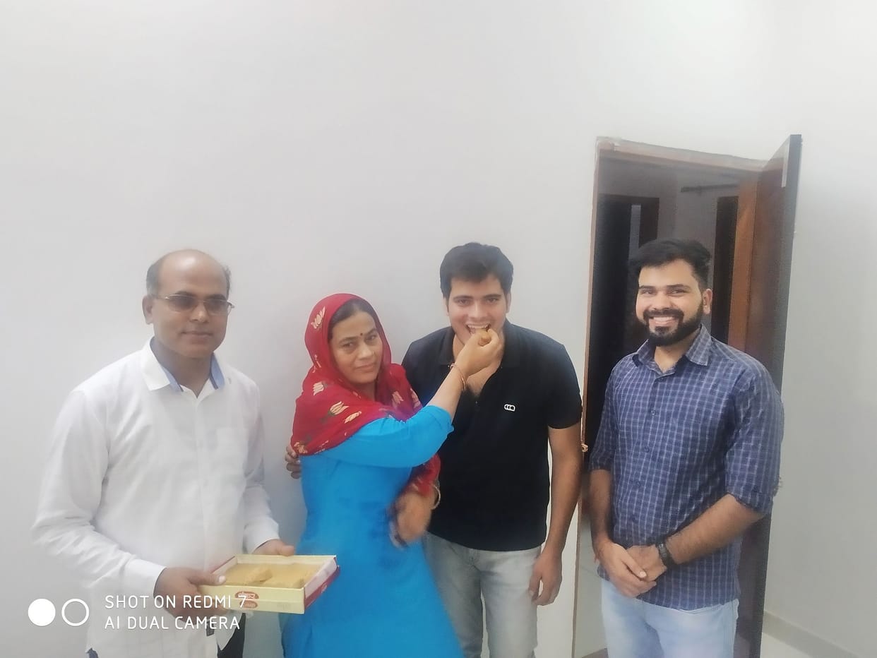 To the inspired of friends and father,  Get  UPSC rank 288.