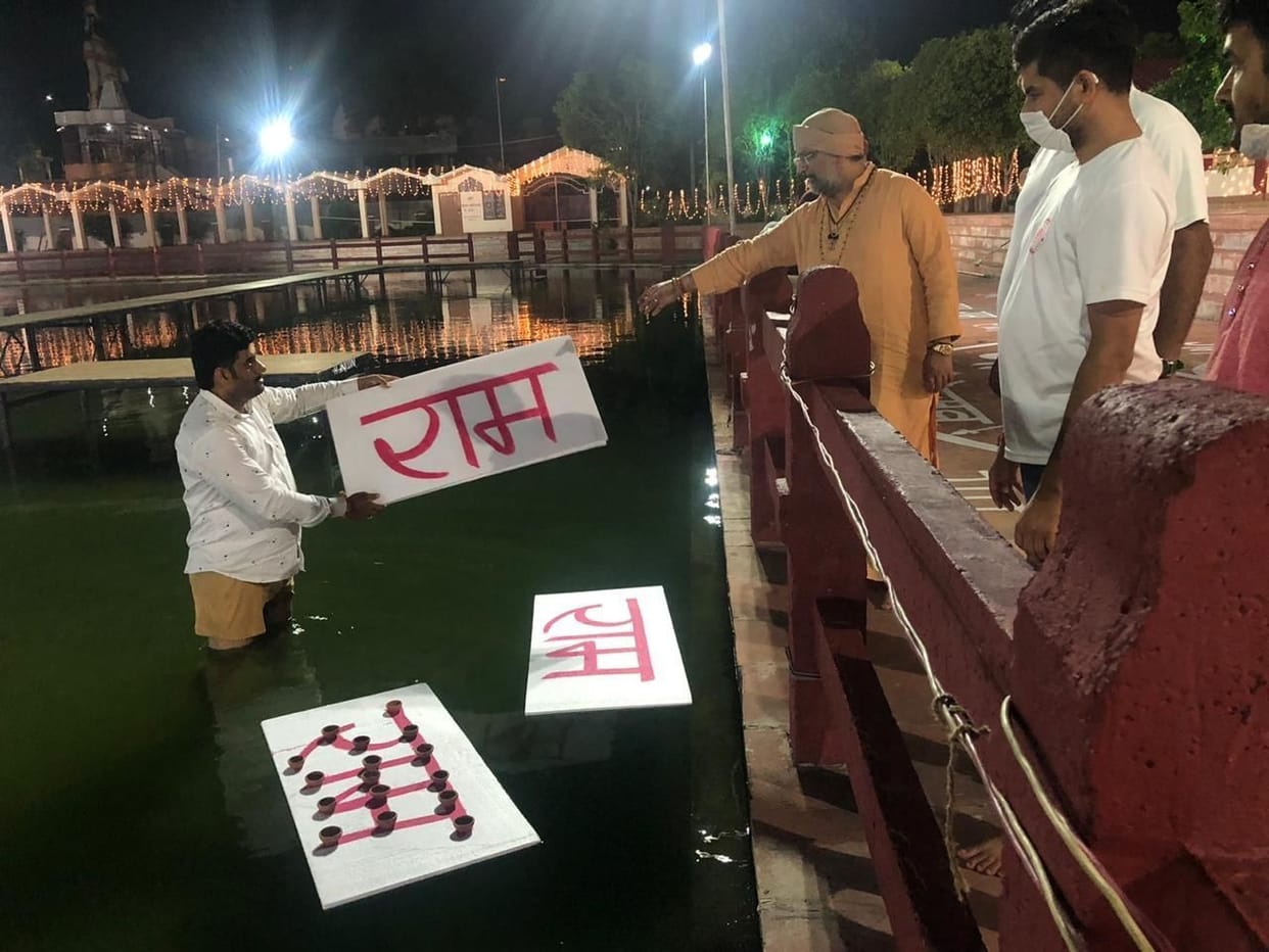Baba Lakshmanpuri camp and holy lake will be delightful