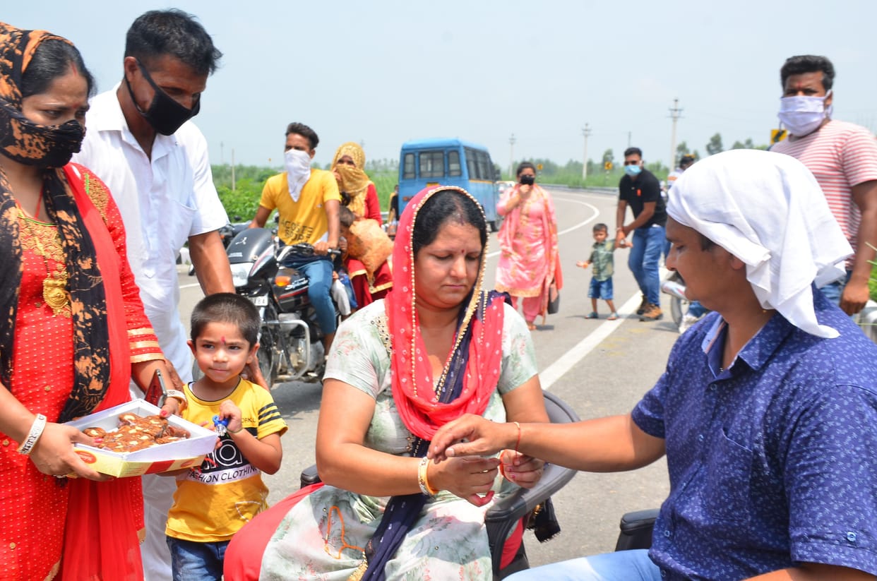 raksha bandhan festival kathua jammu kashmir