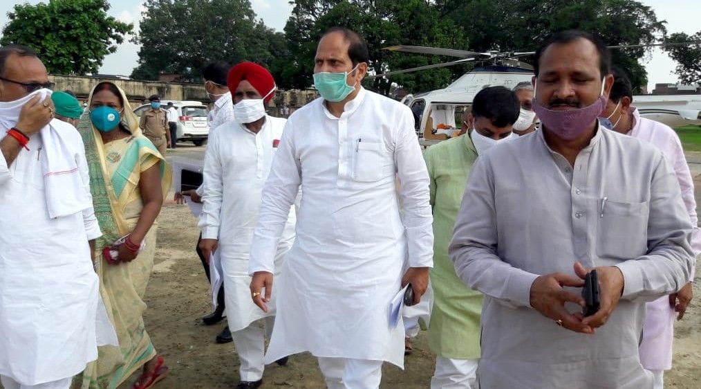 Instructed to distribute relief material within two days - Suresh Rana