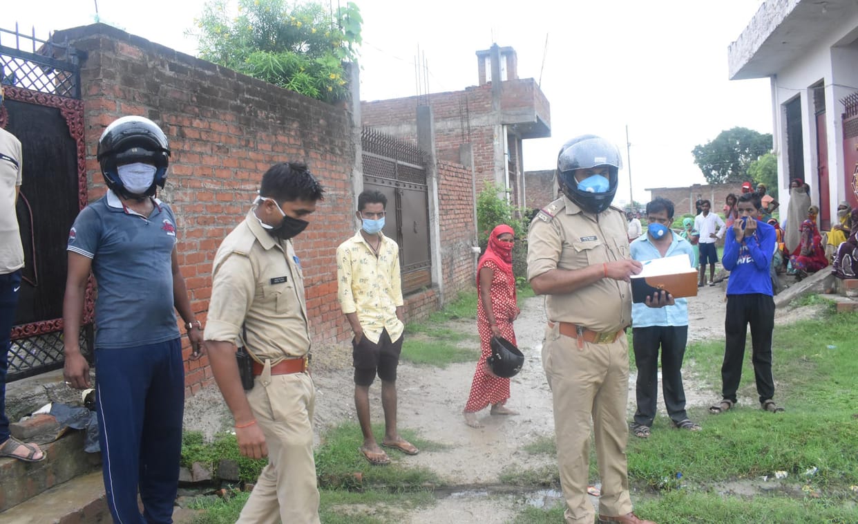 Dead body of a young man found hanging from a tree