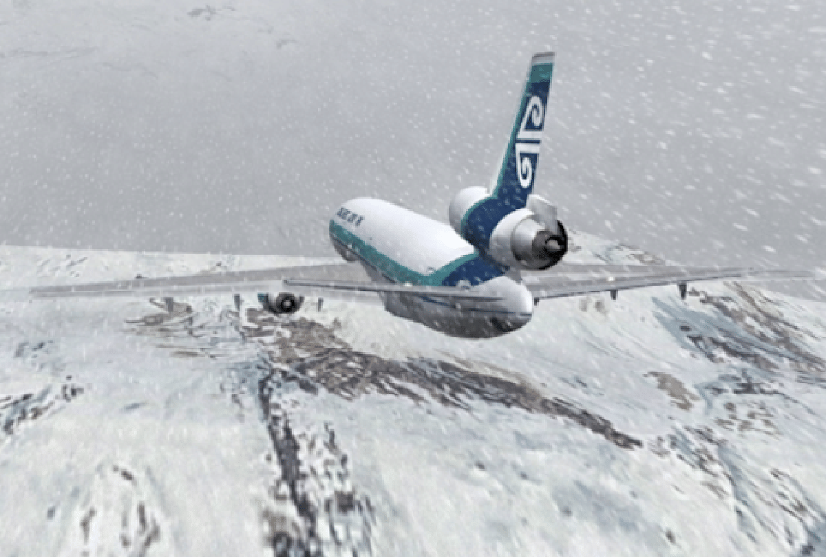 Mount Erebus disaster te901 plane crash New Zealand