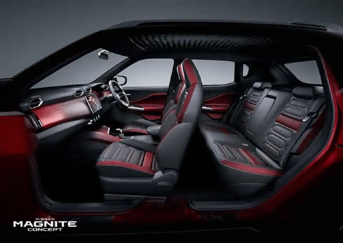 Nissan Magnite Interior Official photos revealed nissan magnite suv launch date in india