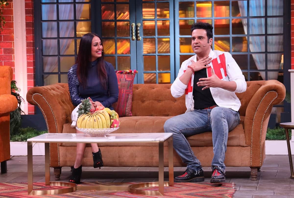 the kapil sharma show Kashmera Shah shares story when she first time meet with Krushna Abhishek